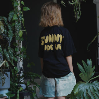 Sunny Side Up Skate T-Shirt Little Man Happy on Design Life Kids