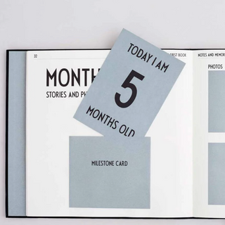 Design Letters Arne Jacobsen Baby Book on DLK