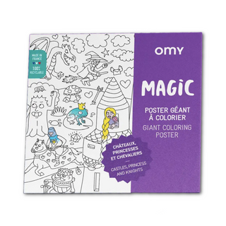 Coloring Poster - Magic OMY on Design Life Kids