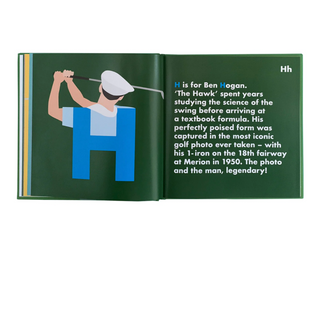 Golf Legends Alphabet Book on DLK
