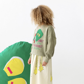Alien Sweatshirt Fresh Dinosaurs on Design Life Kids