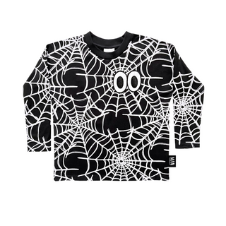 Little Man Happy Spiderweb Shirt for kids at DLK