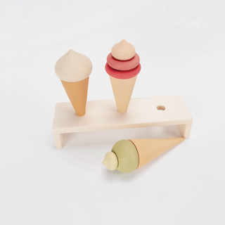 Sabo Concept Wooden Ice Cream Play Food on DLK