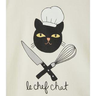 Mini Rodini Chef Cat Tee for kids on DLK