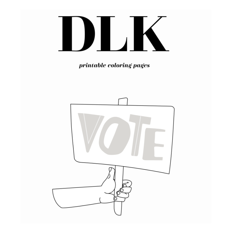 Election Day Printable FREE at Design Life Kids