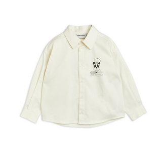Mini Rodini Chef Panda Woven Shirt for kids on DLK