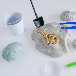 Dinosaur Fossil Natural Playdough Kit on DLK