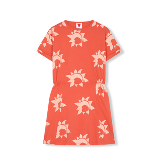 Fresh Dinosaurs Kids Sun Print Dress on Design Life Kids