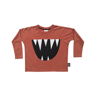 Little Man Happy Arrghhh Longsleeve T-Shirt on Design Life Kids