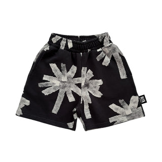 Little Man Happy Organic Palms Board Shorts for kids at DLK