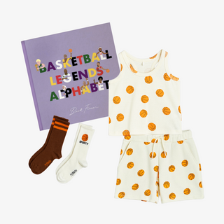 Mini Rodini Kids Basketball Print Shorts on Design Life Kids