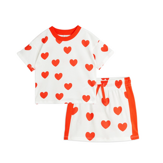 Mini Rodini Kids Hearts Skirt on DLK