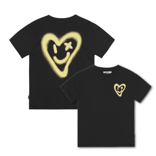 Molo Kids Graffiti Heart Tee Shirt Clothing on DLK