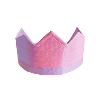 Pink Silk Kids Crown on DLK