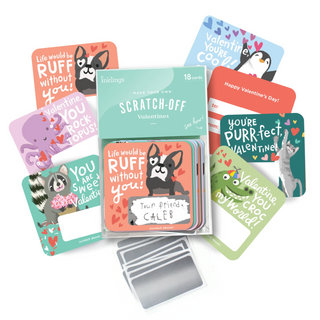 Scratch-Animal Puns Valentines Inklings Paperie on Design Life Kids