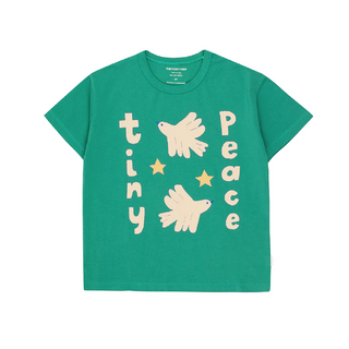 Tiny Peace Tee Tinycottons on Design Life Kids