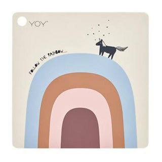 OYOY-Follow The Rainbow Placemat on Design Life Kids