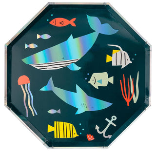 MERI MERI-Under the Sea Party Plates on Design Life Kids