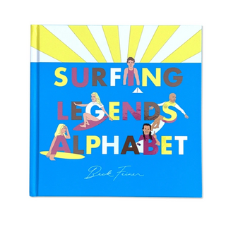 Alphabet Legends-Surfing Legends Legends Alphabet Book on Design Life Kids