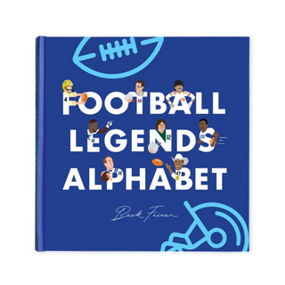 Alphabet Legends-Football Legends Alphabet Book on Design Life Kids