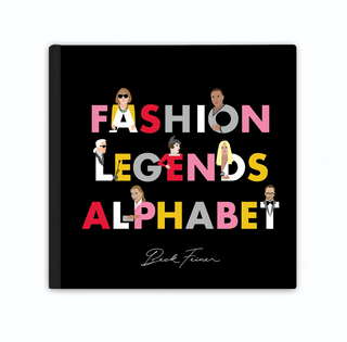 Alphabet Legends-Fashion Legends Alphabet Book on Design Life Kids