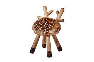 Elements Optimal-Faux Bambi Chair on Design Life Kids