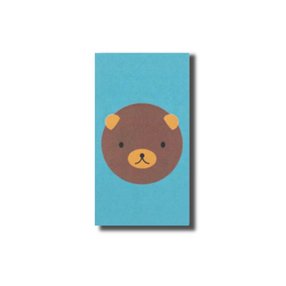 Eco Friendly Teddy Bear Mini Notepad
