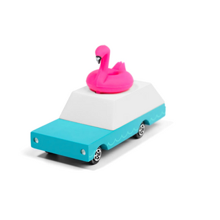 Candylab Wooden Toy Cars Flamingo Wagon on DLK