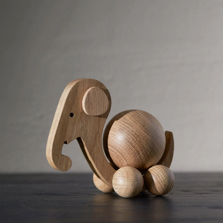 ChiCura Wooden Spinning Elephant on Design Life Kids