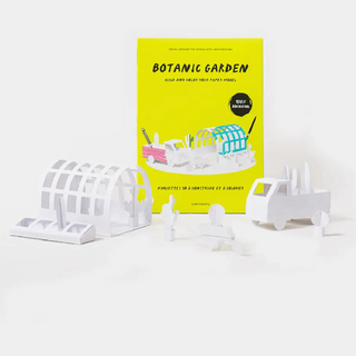 Botanical Garden Paper Model Kit