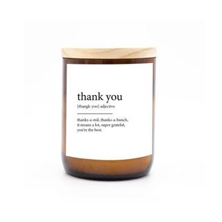 The Commonfolk Collective-Thank You Candle on Design Life Kids