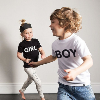 Wild Boys & Girls-Girl Tee on Design Life Kids