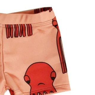 HUGO LOVES TIKI-Octopus Swim Shorts on Design Life Kids
