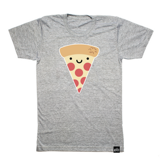WHISTLE & FLUTE-Adult Kawaii Pizza T-Shirt on Design Life Kids