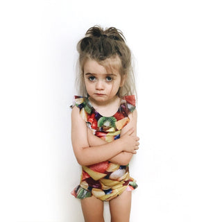 Romey Loves Lulu-Fruit Salad Swimsuit on Design Life Kids