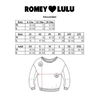 Romey Loves Lulu-Adult Ramen Sweatshirt on Design Life Kids