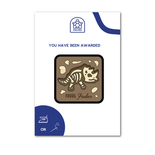 Pachee Fossil Finder Iron On Patch on  DLK