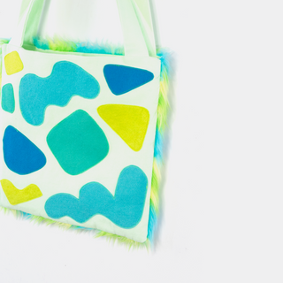 Dodo Studio-Neon Green Tote Bag on Design Life Kids