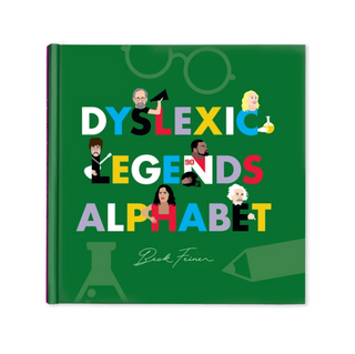Alphabet Legends-Dyslexic Legends Alphabet Book on Design Life Kids