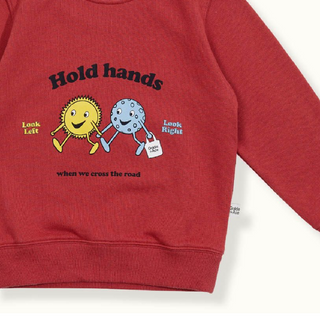 Goldie + Ace Maxx Holding Hands Sweatshirt for kids on DLK