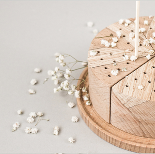Handmade Wooden Cake on Design Life Kids