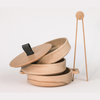 Handmade Wooden Sorting Plates on Design Life Kids