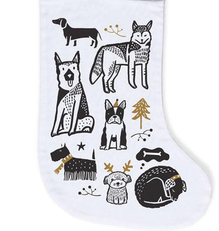 Wee Gallery-Doggie Love Stocking on Design Life Kids