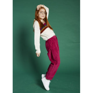 Hundred Pieces-Rainbow Knitted Jumper on Design Life Kids