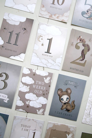 MRS. MIGHETTO-Baby's First Year Cards on Design Life Kids