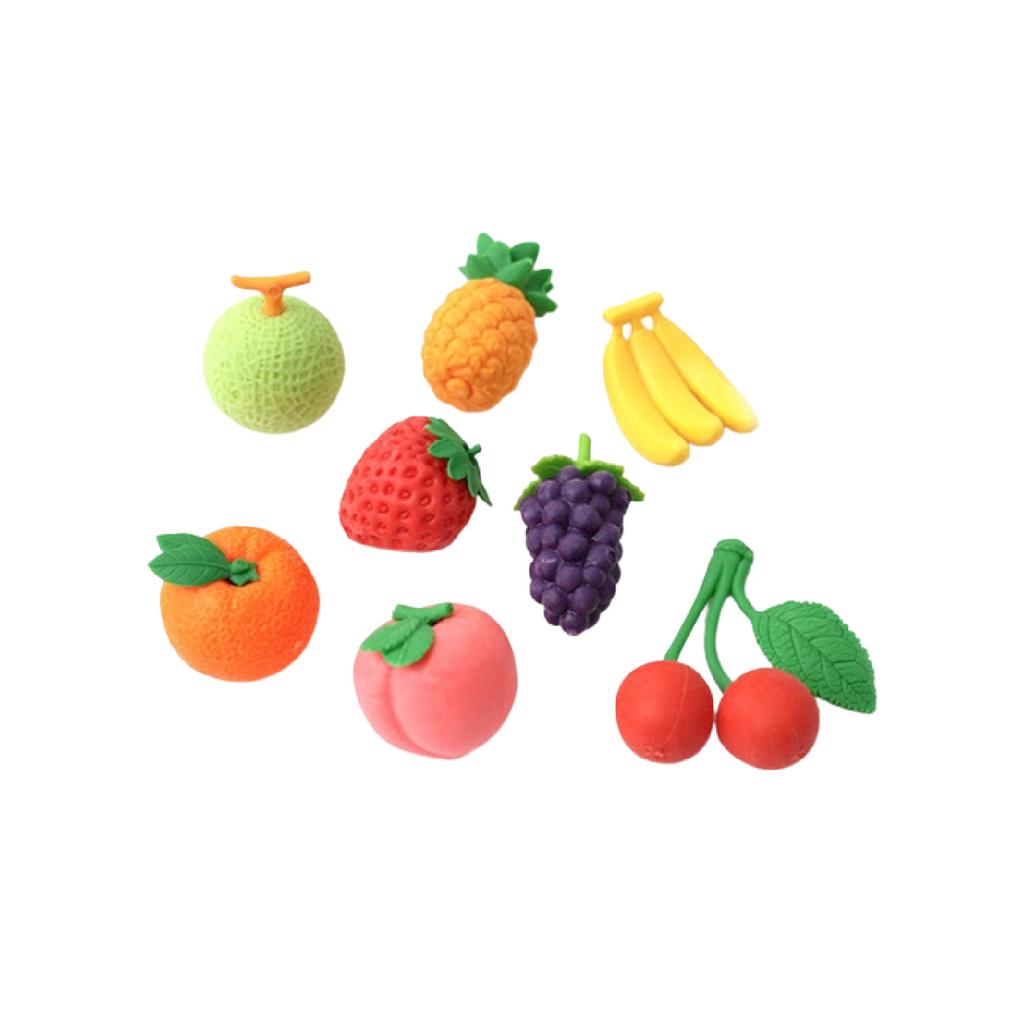 Japanese Iwako Fruit Eraser Set Design Life Kids