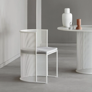 Kristina Dam Beige Bauhaus Dining Chair on DLK