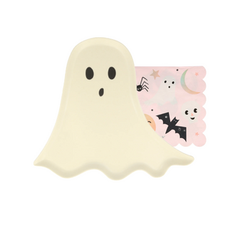 Ghost Shaped Bamboo Reusable Plate on Design Life Kids
