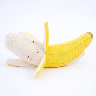 MERI MERI-Banana Knit Rattle on Design Life Kids