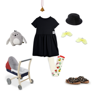 Mini Rodini-Basic Short Sleeve Dress on Design Life Kids